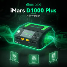 Afbeelding in Gallery-weergave laden, Gens Ace iMars D1000 Plus Smart Charger Dual Channel AC 1000W G-Tech