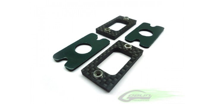 CARBON FIBER TAIL LOCKING REINFORCEMENT (2PCS) - GOBLIN 630/700/770