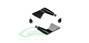 ALUMINIUM BLADE GRIP ARM BLACK MATTE-G. BLACK NITRO/THUNDER