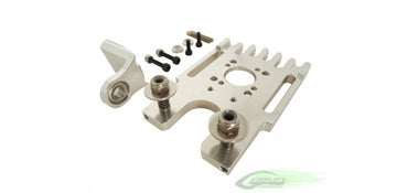 ALUMINUM MOTOR MOUNT WITH THIRD BEARING SUPPORT - GOBLIN 630/700/770