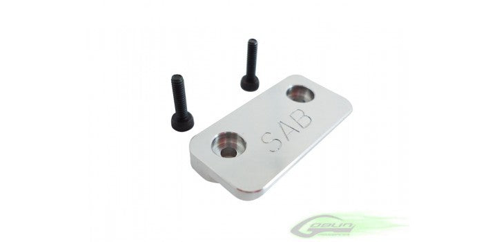 ALUMINUM CNC BATTERY TRAY STOP - GOBLIN 630/700/770