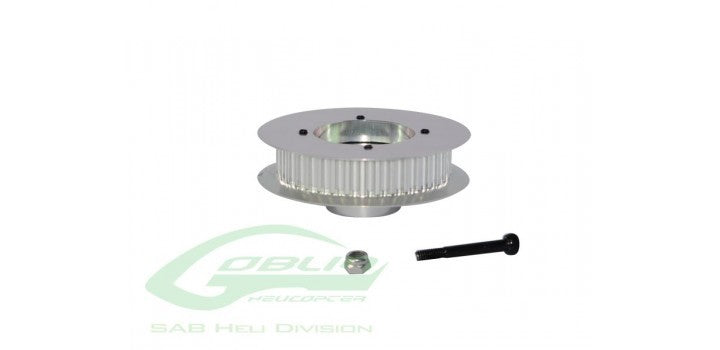 ALUMINUM FRONT TAIL PULLEY - GOBLIN 770/GOBLIN 700 COMPETITION