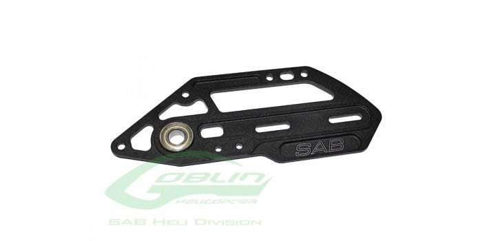 ALUMINUM TAIL SIDE PLATEBLACK MATTE-G. BLACK NITRO/THUNDER