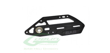 ALUMINUM TAIL SIDE PLATEBLACK MATTE-G. BLACK NITRO/THUNDER