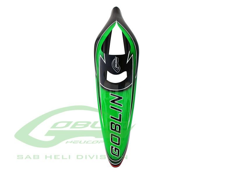 CANOMOD AIRBRUSH CANOPY GREEN/CARBON G. BLACK THUNDER 700