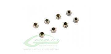 NYLON NUT M2
