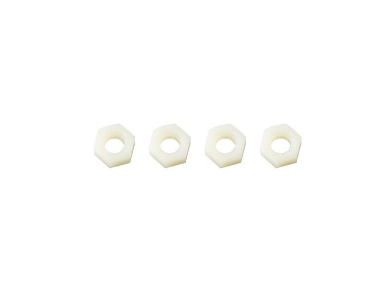 NYLONHEX NUTS M8 H6,5 MM