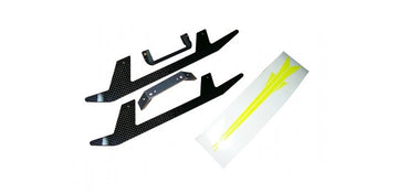 KIT CARBON FIBER LANDING GEAR SET GOBLIN 380 KSE