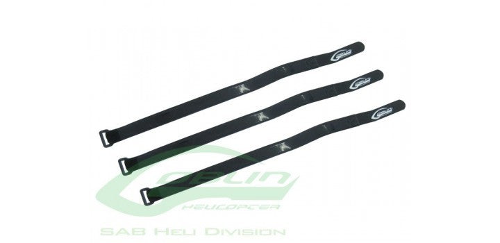 BATTERY VELCRO STRAP 440MM L 20MM W(3PCS) - GOBLIN 500/570