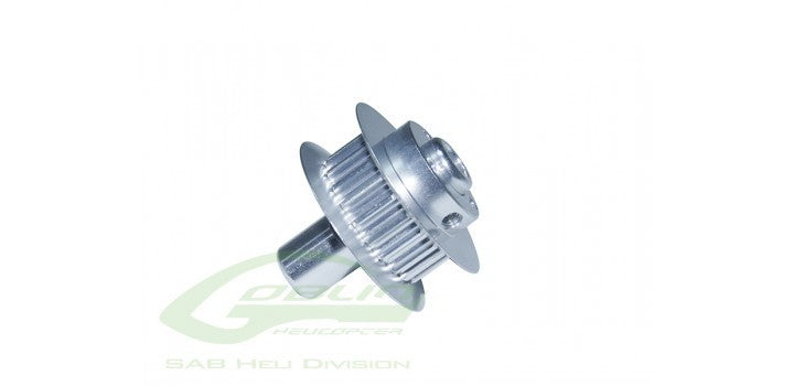 ALUMINUM TAIL PULLEY 22T - GOBLIN 570