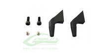 Afbeelding in Gallery-weergave laden, ALUMINUM MAIN BLADE GRIP ARM (NEW DESIGN) BLACK MATTE - GOBLIN 700/770