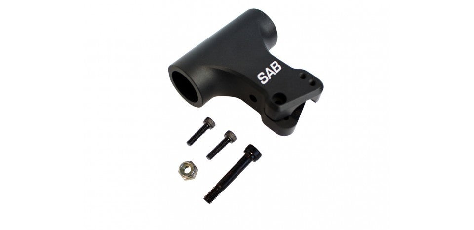 ALUMINIUM CENTER HUB BLACK MATTE