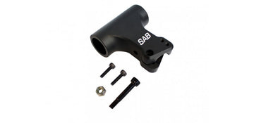 ALUMINIUM CENTER HUB BLACK MATTE