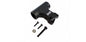 ALUMINIUM CENTER HUB BLACK MATTE