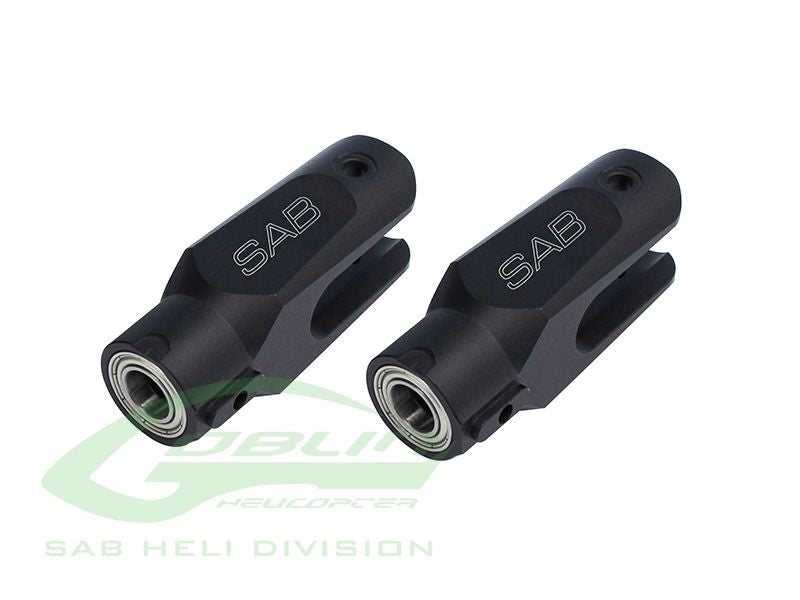 ALUMINUM MAIN BLADE GRIP BLACK MATTE - GOBLIN URUKAY CARBON