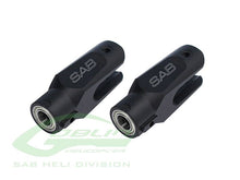 Afbeelding in Gallery-weergave laden, ALUMINUM MAIN BLADE GRIP BLACK MATTE - GOBLIN URUKAY CARBON