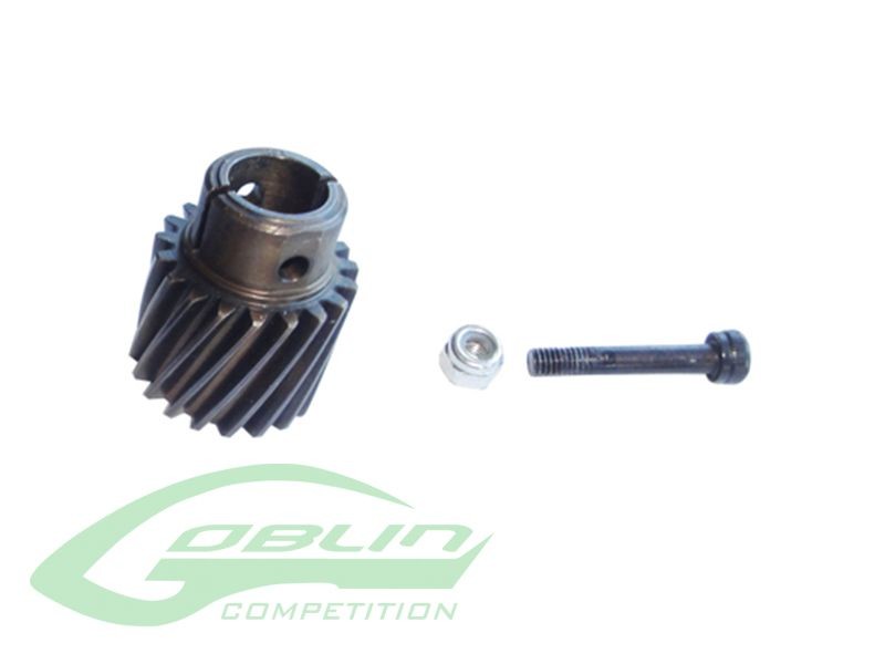 HEAVY DUTY STEEL PINION 19T - GOBLIN 770 COMPETITION/SPEED