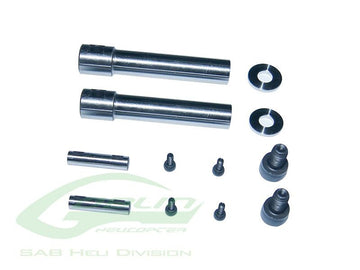 STEEL SPINDLE SHAFT - GOBLIN URUKAY/630/700/770/COMPETITION/SPEED