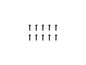 DIN 12.9 SOCKET HEAD CAP M4X15MM