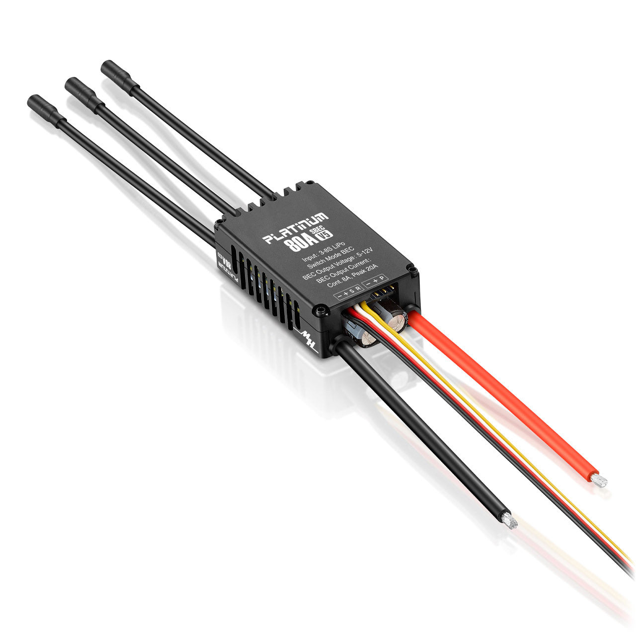 Hobbywing Platinum Pro 80A ESC V5 3-8s, 8A BEC