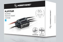 Afbeelding in Gallery-weergave laden, HOBBYWING PLATINUM PRO 60A-controller V4 2-6s, 7A BEC