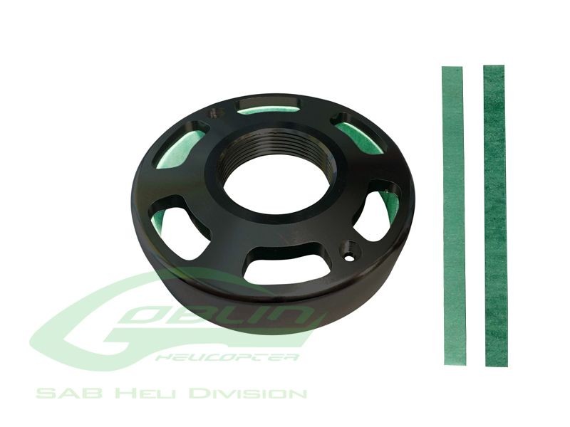 ALUMINUM CLUTCH BELL - GOBLIN BLACK NITRO