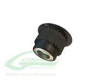 Afbeelding in Gallery-weergave laden, ALUMINUM ENGINE PULLEY 26T - GOBLIN BLACK NITRO