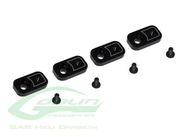 ALUMINUM ENGINE FRAME SPACER - GOBLIN BLACK NITRO