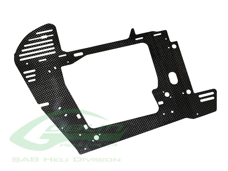 CARBON FIBER MAIN FRAME - GOBLIN BLACK NITRO