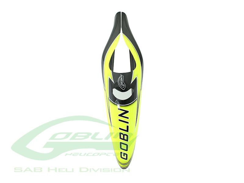 CANOMOD AIRBRUSH CANOPY YELLOW CARBON - GOBLIN BLACK NITRO