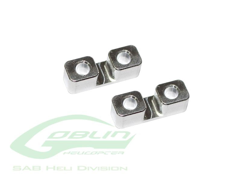 ALUMINUM THROTTLE SERVO SPACER - GOBLIN BLACK NITRO