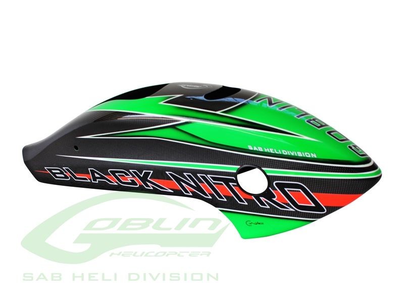 CANOMOD AIRBRUSH CANOPY GREEN CARBON - GOBLIN BLACK NITRO