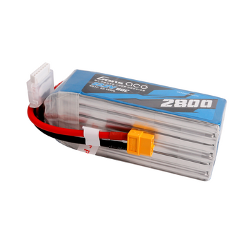 GENS ACE 2800mAh 22.2V 60C 6S1P LIPO MET XT60