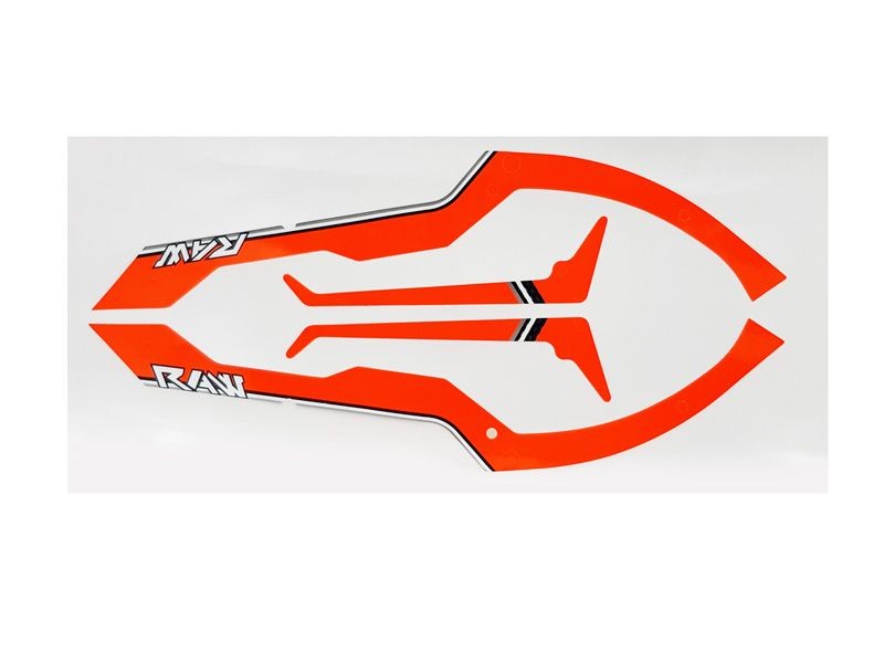 STICKER RAW 420 ORANGE