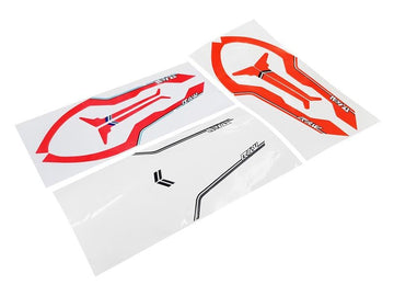 RAW 420 STICKERS SET - WHITE-PINK-ORANGE