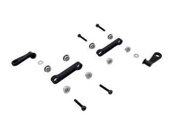 RADIUS ARM SET BLACK MATTE