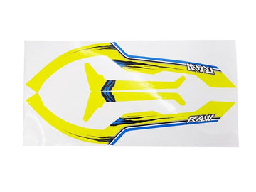 RAW 420 STICKER SET YELLOW