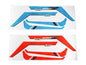 RAW 580 BLUE/ORANGE STICKERS