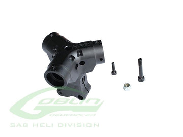 ALUMINUM NEW HPS3 CENTER HUB BLACK MATTE