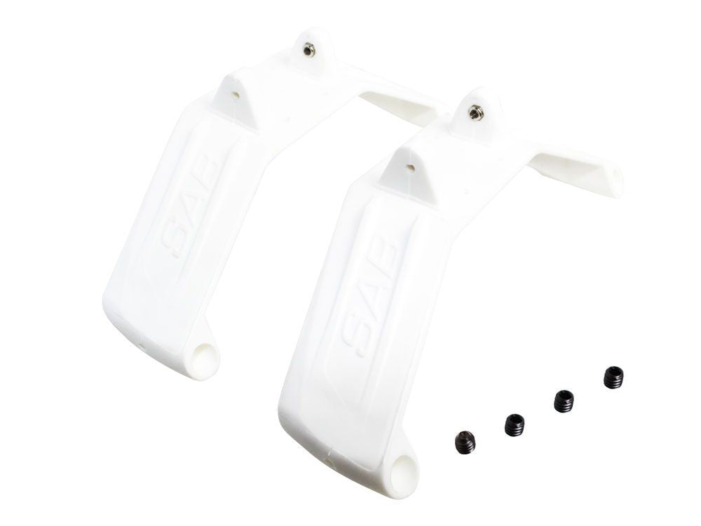 WHITE LANDING GEAR