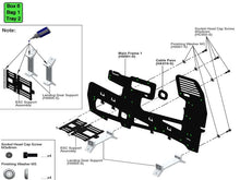 Afbeelding in Gallery-weergave laden, ALUMINUM LANDING GEAR SUPPORT (1PC) - GOBLIN 630/700/770
