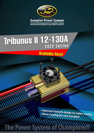 Scorpion TRIBUNUS II 12-130A ESC (SBEC) 2022 EDITION