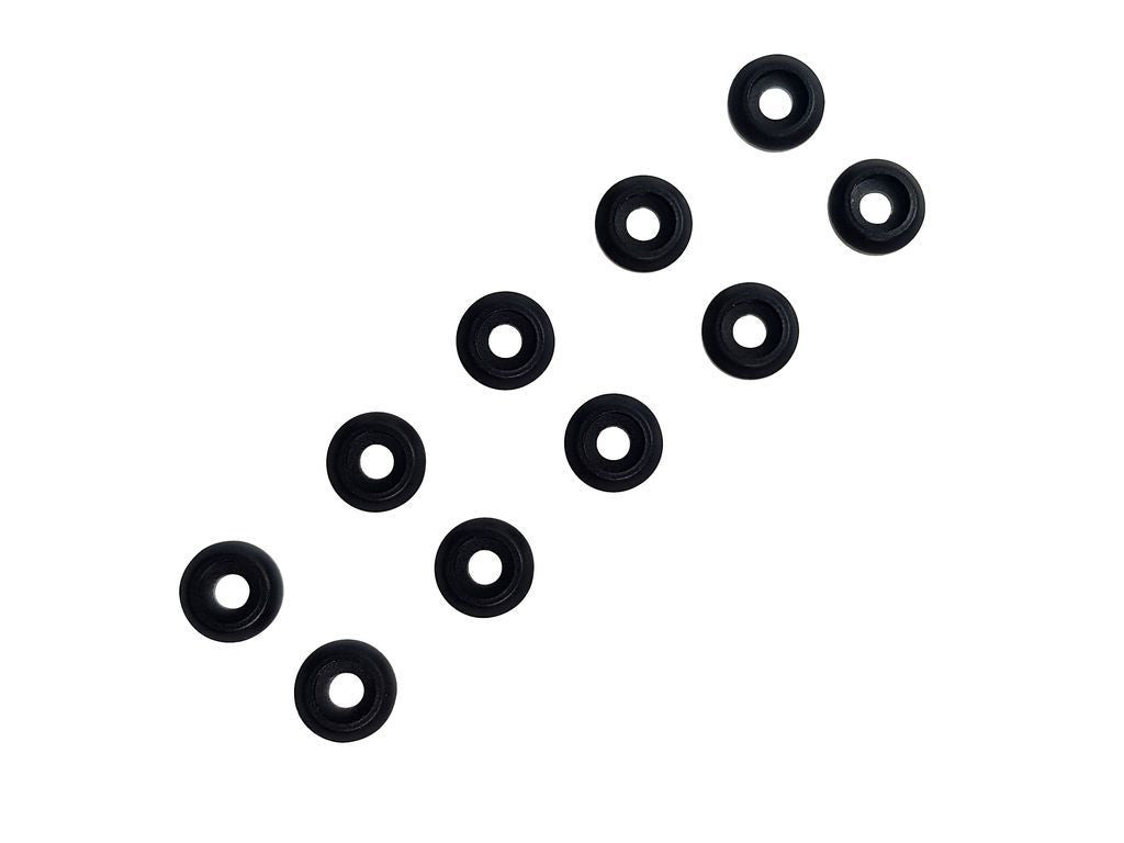 Aluminum Finishing Washer M2.5 Black Matte