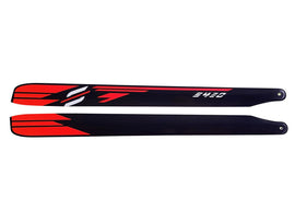 SAB Carbon Fiber Main Blades Orange 420mm