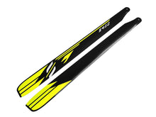 Afbeelding in Gallery-weergave laden, SAB Carbon Fiber Main Blades Yellow 420mm