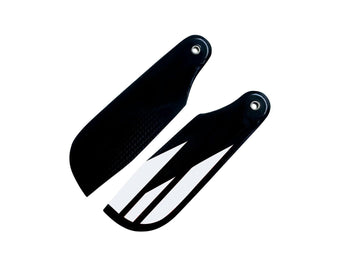 SAB Carbon Fiber Tail Blades 72mm White