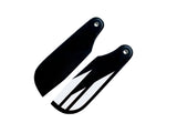 SAB Carbon Fiber Tail Blades 72mm White