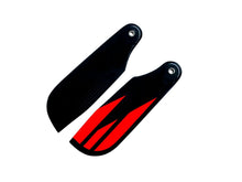 Afbeelding in Gallery-weergave laden, SAB Carbon Fiber Tail Blade 72mm Orange