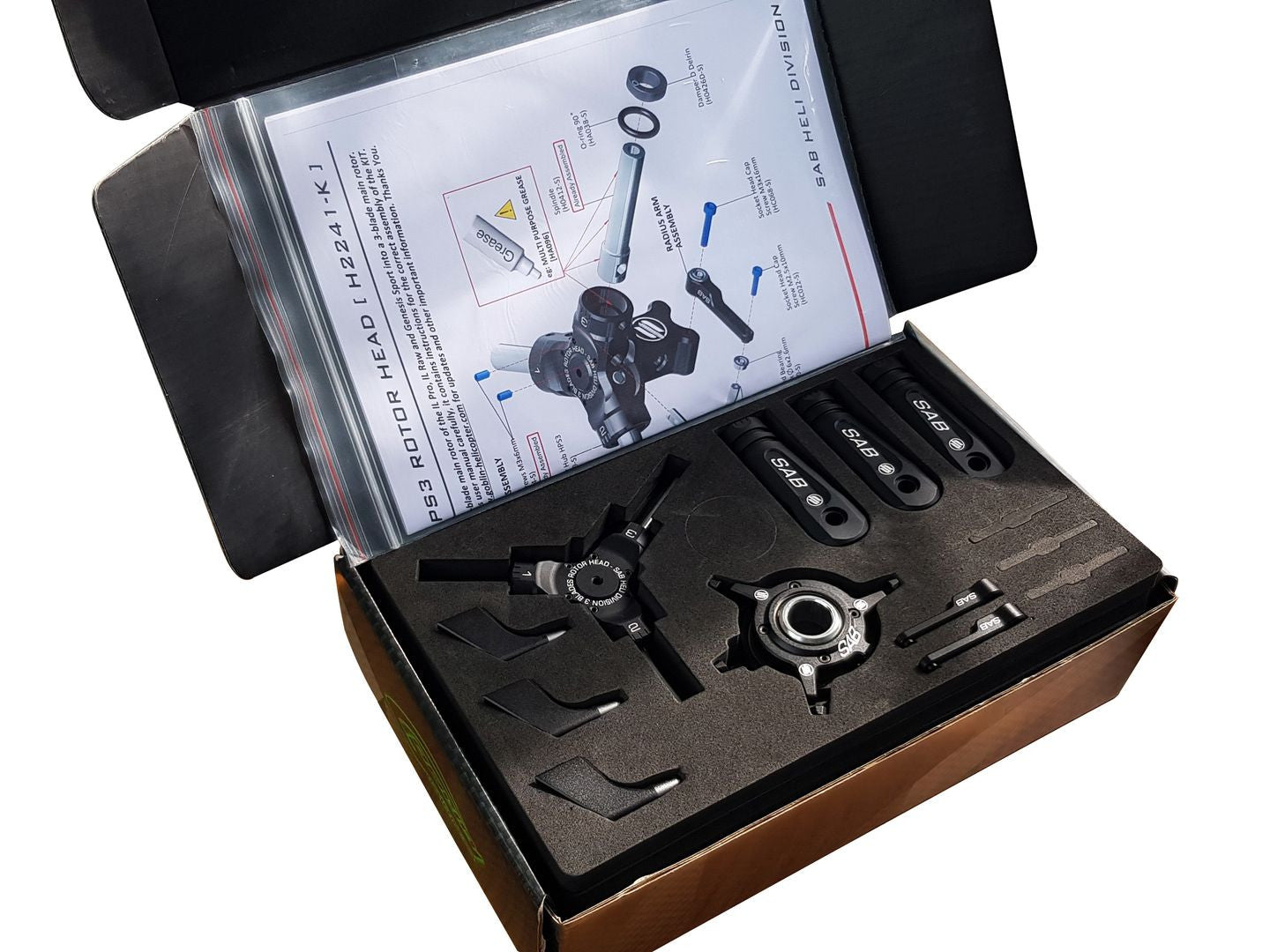 3 Blades Head D15 Conversion Kit