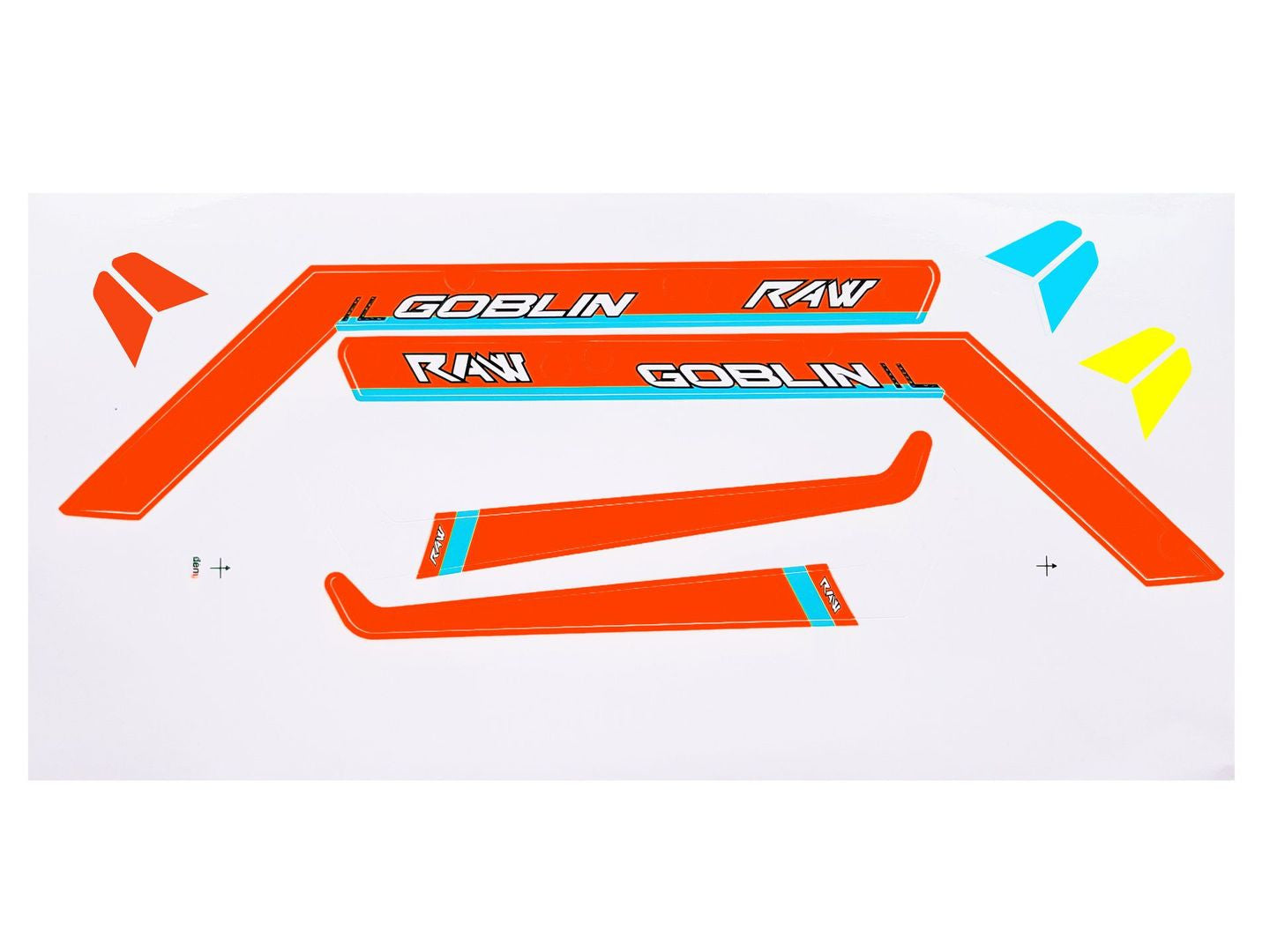 Stickers Set Orange ILGOBLIN RAW